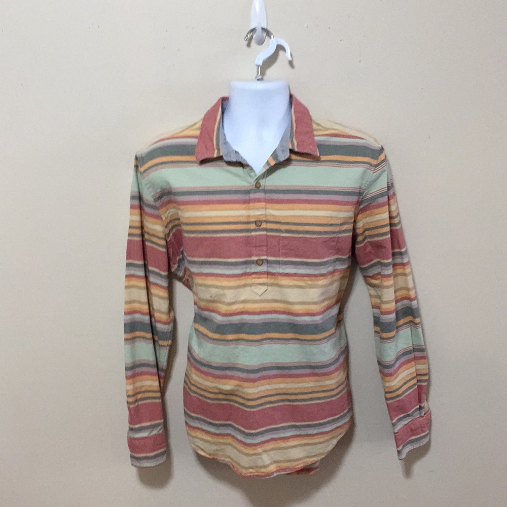 American Eagle Mens Multi Color Shirt L